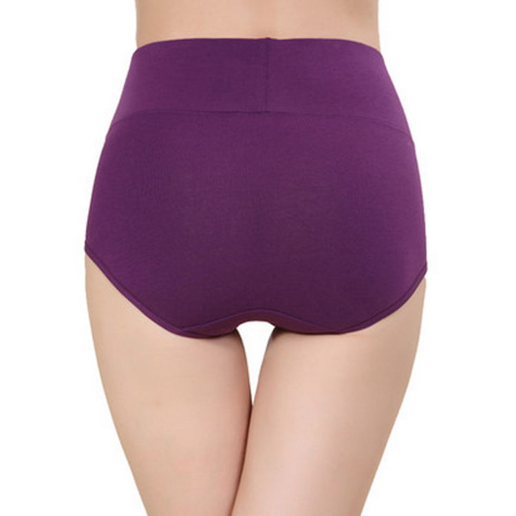 莎内裤 性感内裤 女士棉质高腰收腹提臀<em>三角</em>内