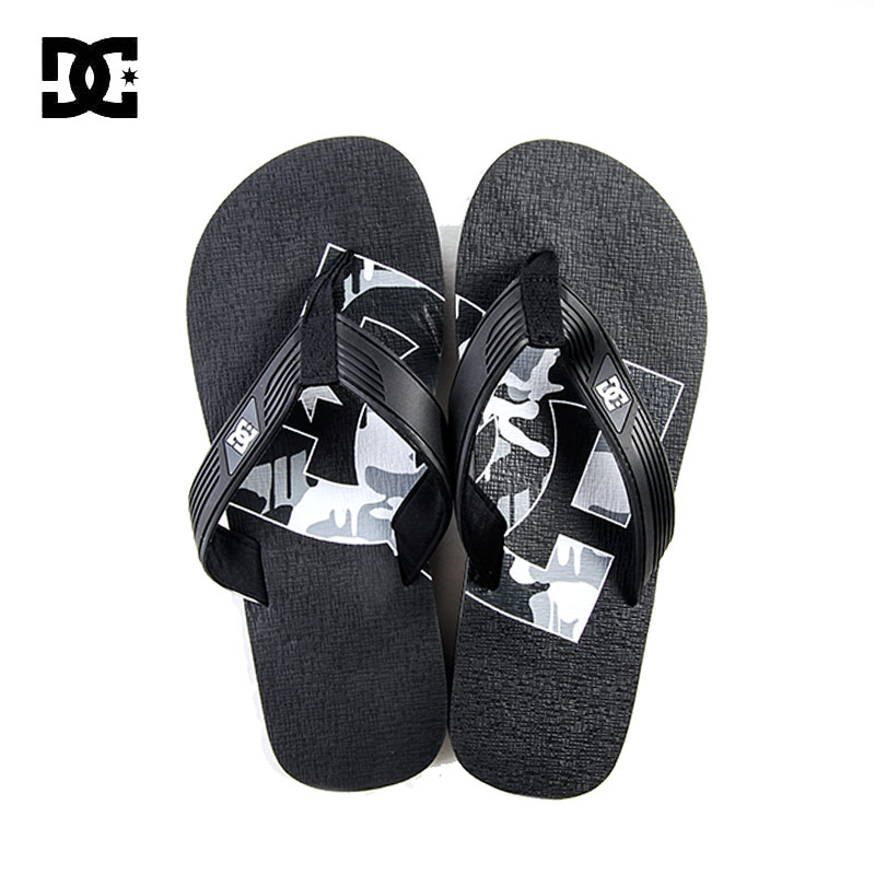 dcshoecousa男士拖鞋snap graffik夏季时尚人字拖320324